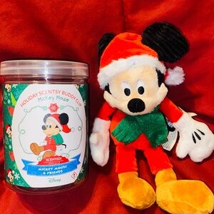 Scentsy Mickey Mouse Christmas Buddy Clip